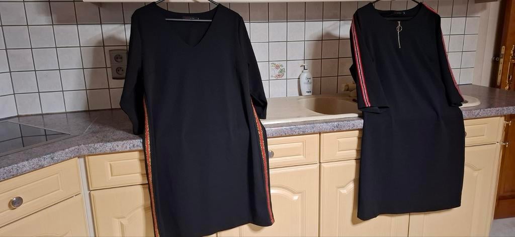 2 zwarte kleedjes van LOLA LIZA  maat 44, Enlèvement, Taille 42/44 (L)
