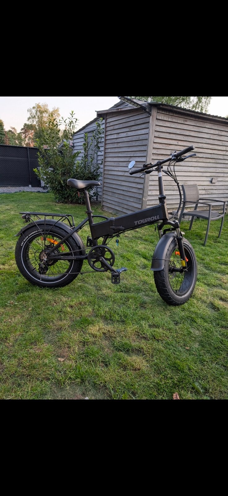 Zeer mooie elektrische Fatbike vouwfiets 910km totaal!, Fietsen en Brommers, Fietsen | Vouwfietsen, Ophalen, Zo goed als nieuw