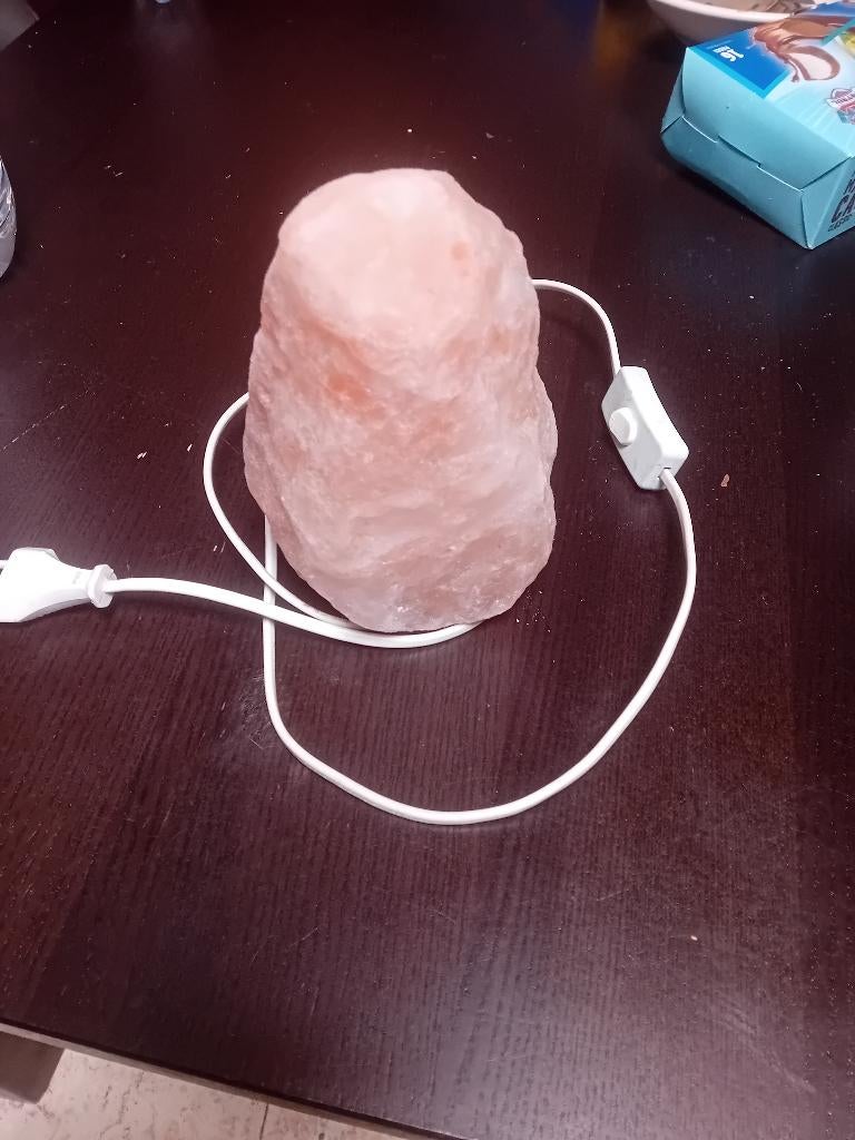 Zoutlamp, Ophalen, Zo goed als nieuw