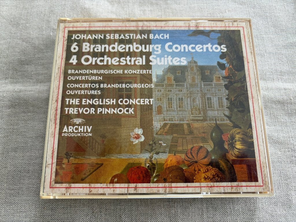 Bach - 6 concertos brandebourgeois, 4 suites (T. Pinnock), CD & DVD, Baroque, Comme neuf, Enlèvement, Comprend un livret