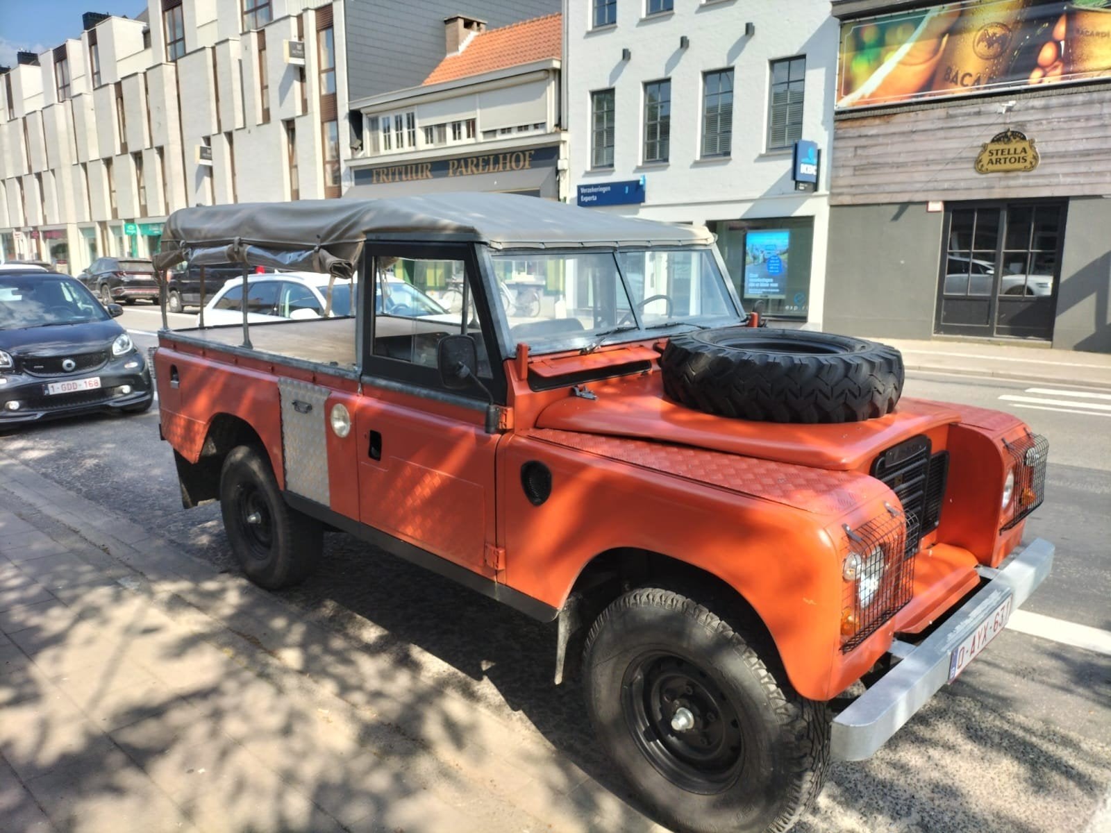 Landrover Series 3, 2.2 benzine overname mogelijk, Auto's, Jeep, Particulier, Te koop, Benzine