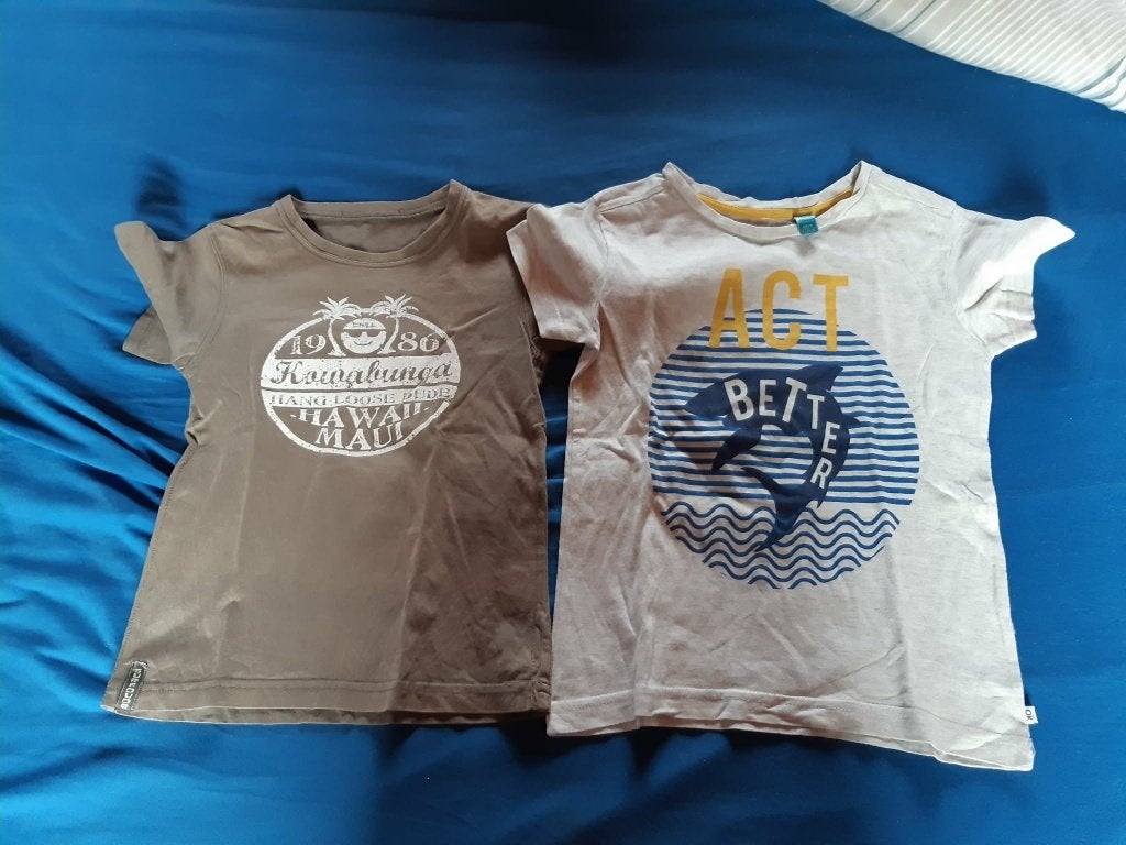 TSHIRTS MAAT 116, Kinderen en Baby's, Ophalen, Gebruikt, Jongen
