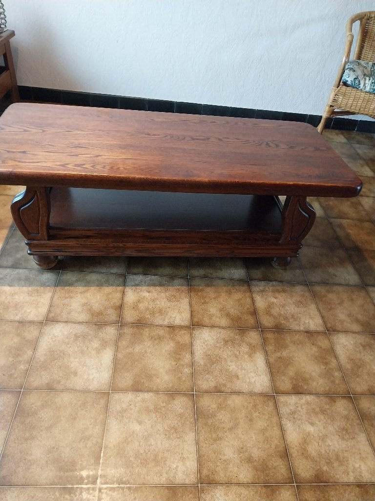 Salon tafel, Ophalen, Gebruikt, 100 tot 150 cm, Klassiek