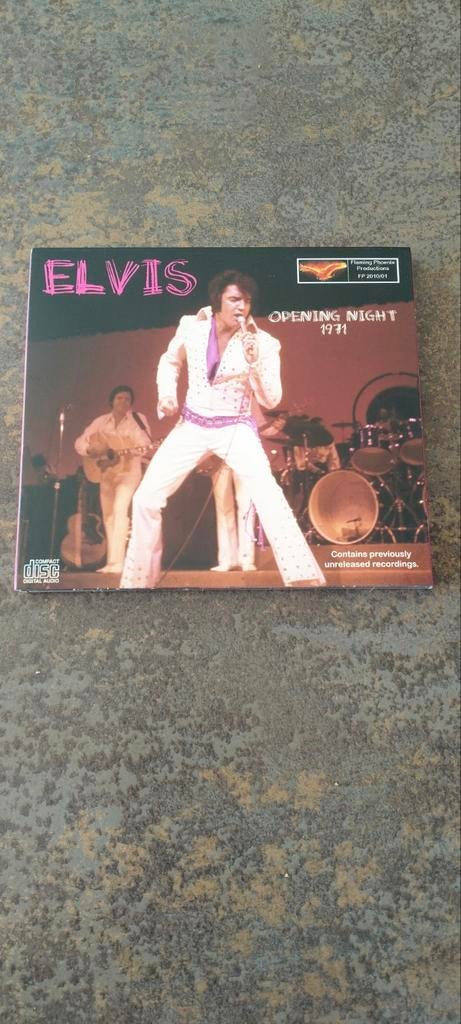 Cd Elvis - opening night 1971, Ophalen of Verzenden, Zo goed als nieuw, Rock-'n-Roll