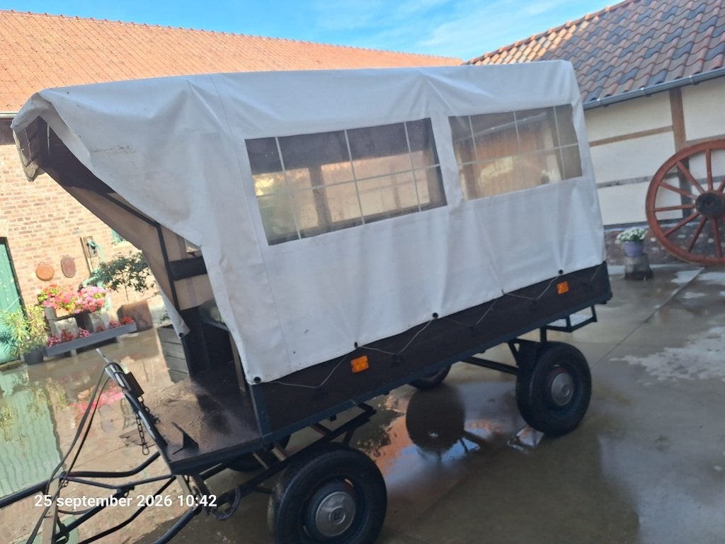 Huifwagen 6-8 personen, Dieren en Toebehoren, Gebruikt, Overige typen, Paard