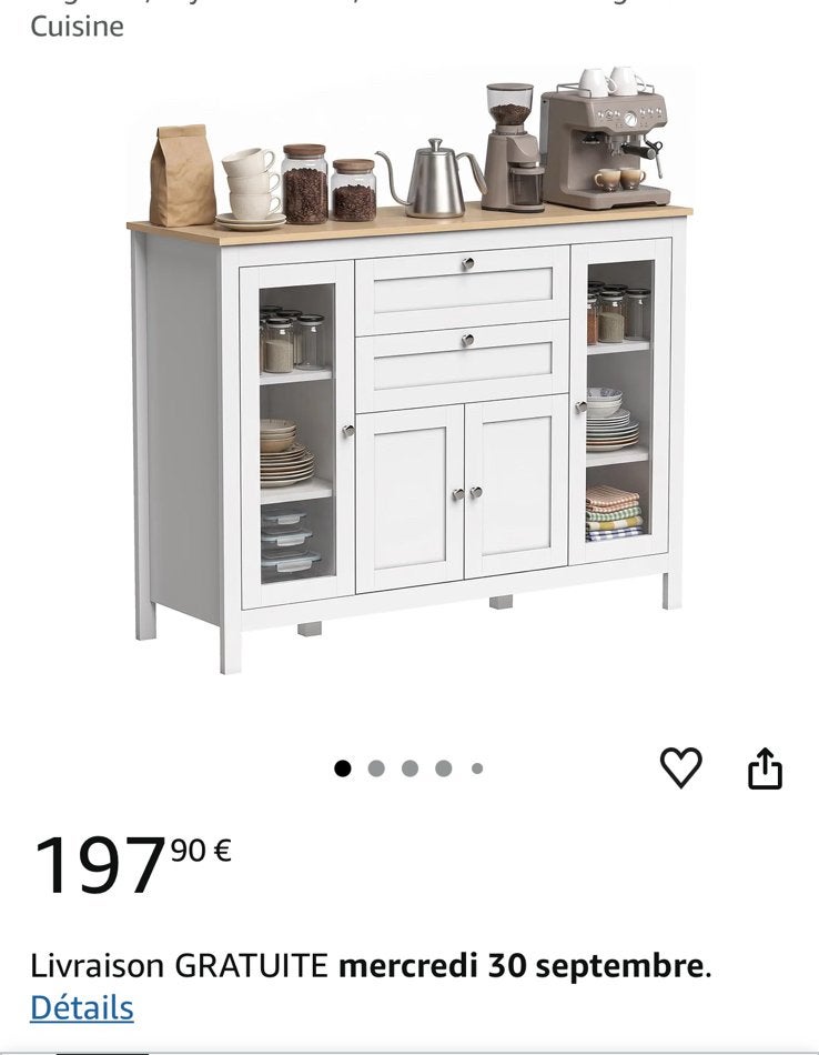 NEUF Meuble cuisine DANS SON EMBALLAGE, Maison & Meubles, Enlèvement, Comme neuf