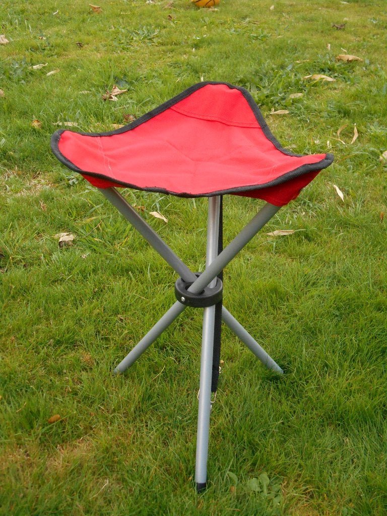 Tabouret trépied pliable de Makito, Caravanes & Camping, Enlèvement ou Envoi, Comme neuf, Chaise de camping