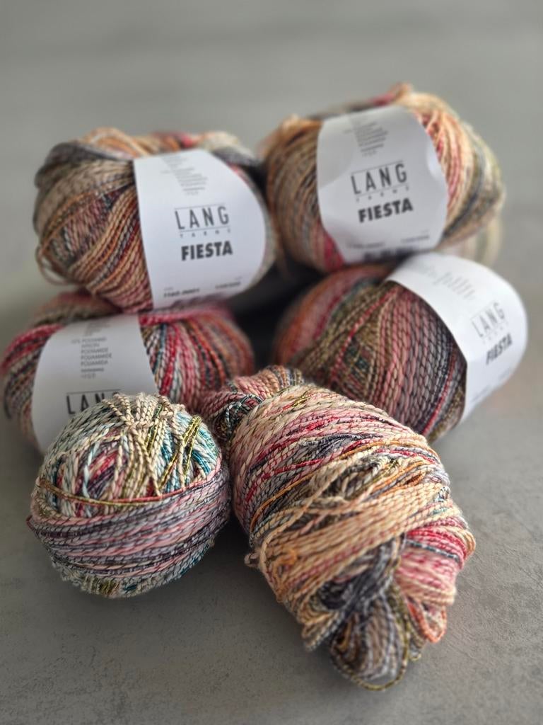 8 x bollen fiesta lang yarns, Ophalen of Verzenden