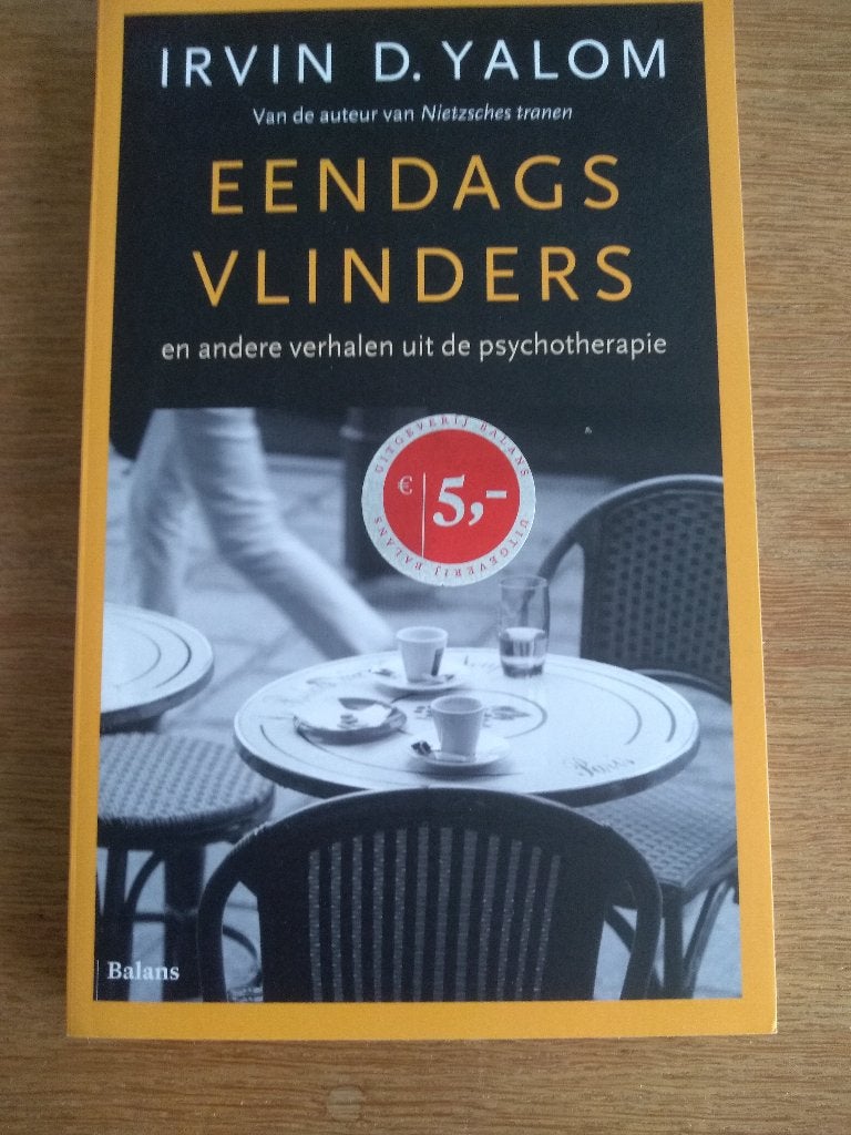 EENDAGSVLINDERS / Irvin D. Yalom, Boeken, Psychologie, Ophalen, Nieuw