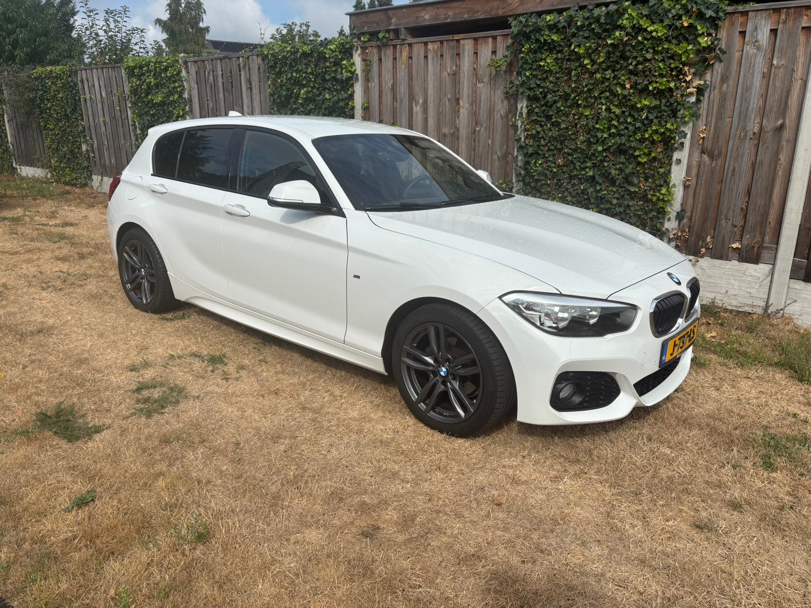 Bmw 1 m sport, Auto's, Automaat, Alcantara, Wit, 5 deurs
