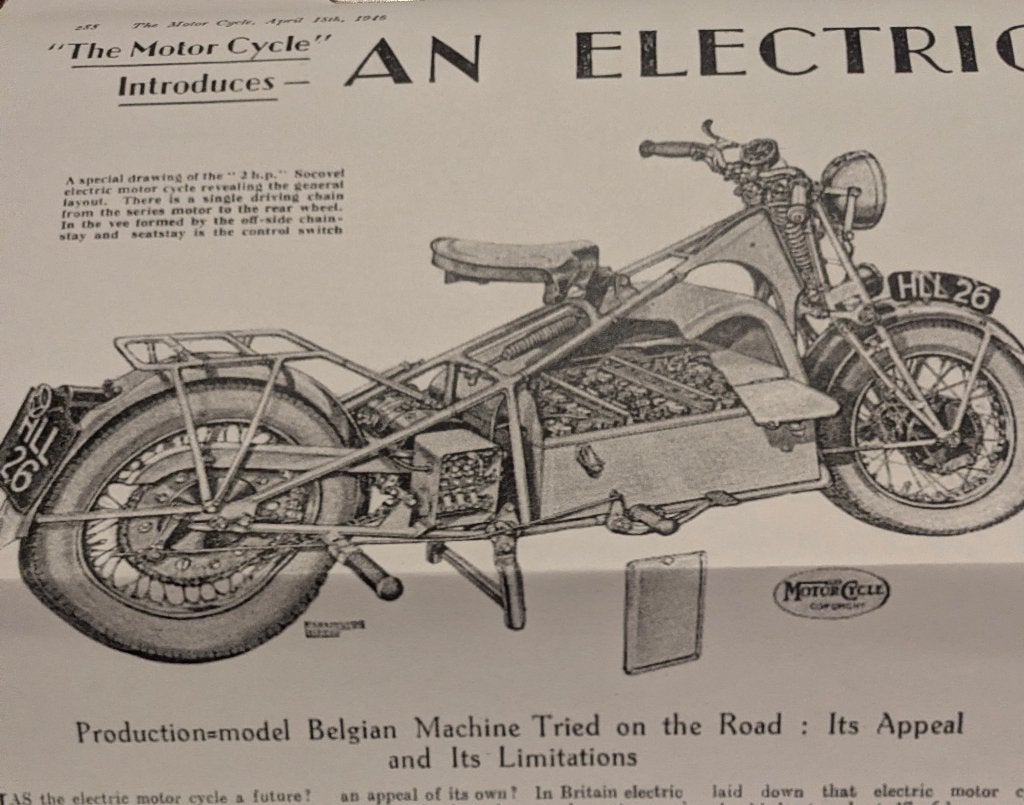 Socovel Electric - pièces, accessoires et informations, Motos, Pièces | Oldtimers & Ancêtres, Enlèvement ou Envoi, Utilisé