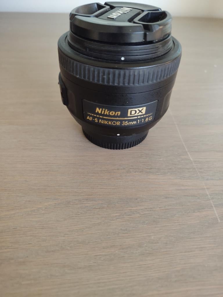 Objectif Nikon DX AF-S Nikor 35 mm 1:1,8 g, Enlèvement ou Envoi, Comme neuf