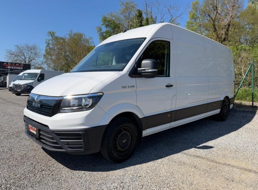 MAN TGE 2.0 // L4 H2 // 140 Pk // Camera // Cruise Control, Voorwielaandrijving, Stof, MAN, Wit