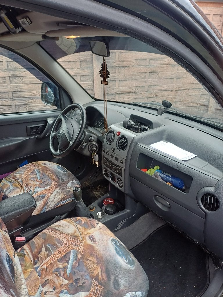Peugeot Partner, Auto's, Voorwielaandrijving, 4 deurs, Stof, Zwart