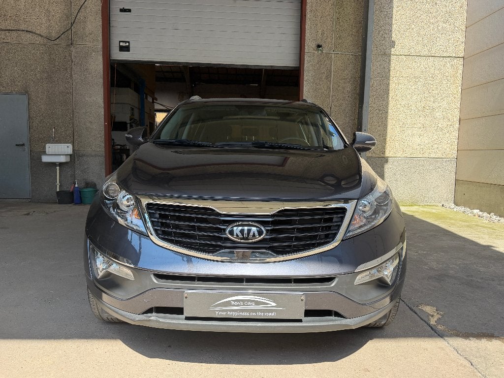 Kia New Sportage 1.6i met 35.000 KM  * Airco *, Autos, Kia, Entreprise, Boîte manuelle, Entretenue par le concessionnaire, Noir