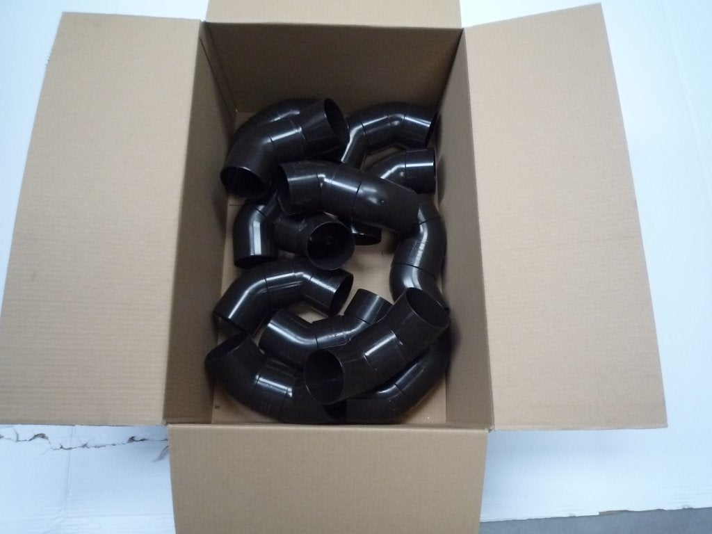 pvc bochten diameter 80, Ophalen, Bochten, Nieuw, PVC