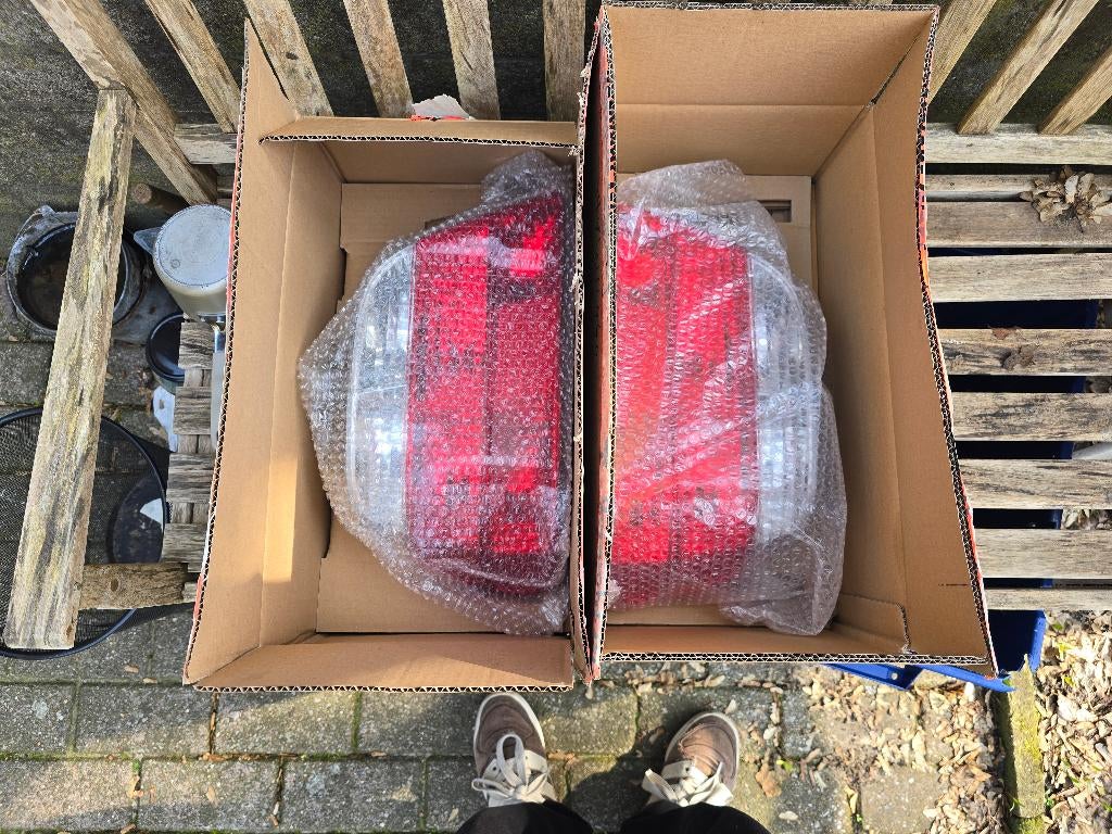 E38 achterlichten set wit, Auto-onderdelen, Ophalen, Nieuw, BMW