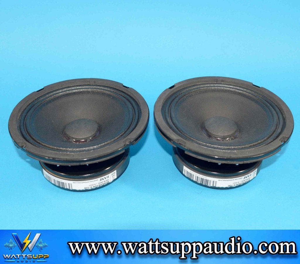 Fane Sovereign 6-100 6 inch Midrange speakers /Luidsprekers, Ophalen of Verzenden, Gebruikt
