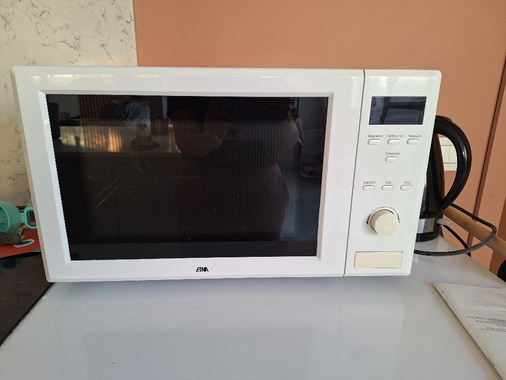 Combi microgolfoven, Elektronische apparatuur, Microgolfovens, Gebruikt, Vrijstaand, Combi-microgolfoven, 45 tot 60 cm, Grill