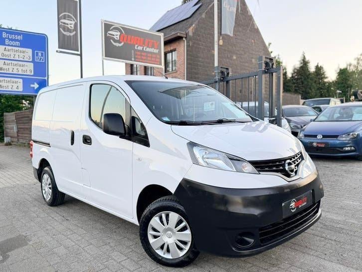 Nissan NV200 2017 063000km 1.5dci Euro6b Airco Nieuwstaat, Voorwielaandrijving, Stof, Euro 6, 4 cilinders