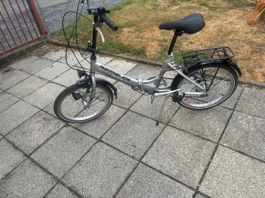 Vouwfiets Rambler, Fietsen en Brommers, Fietsen | Vouwfietsen, 20 inch of meer, Versnellingen, Zo goed als nieuw, Totaal opvouwbaar