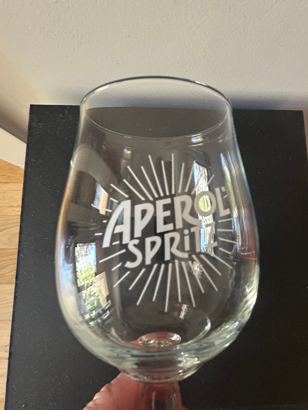 Glazen Aperol Spritz, Verzamelen, Glas en Drinkglazen, Ophalen, Nieuw