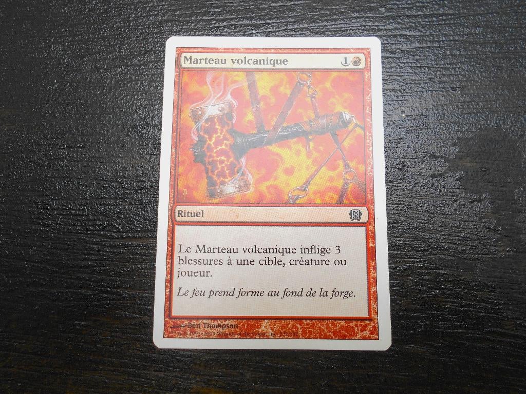 magic card The gathering Rituel marteau volcanique, Enlèvement ou Envoi, Neuf