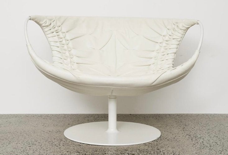 Fauteuil "Smock" van Moroso (Patricia Urquiola), Huis en Inrichting, Fauteuils, Zo goed als nieuw, Leer, Ophalen