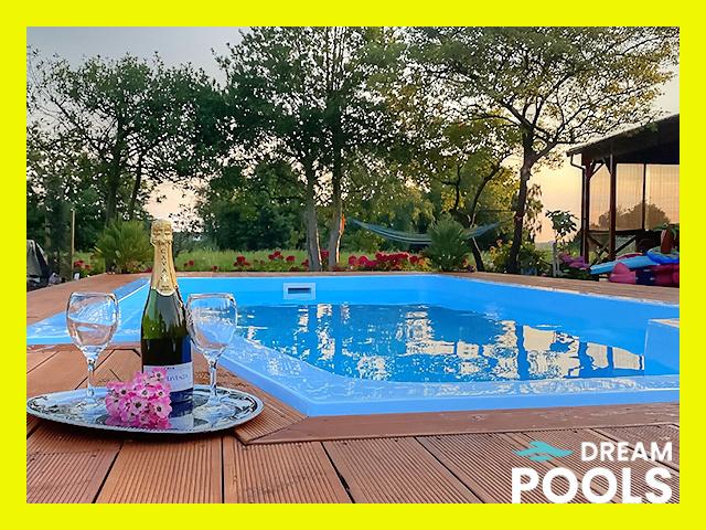 Polyester Zwembad Glasvezel Zwembaden Piscine Coque 5,50m!!!, Enlèvement, Neuf, Autres types