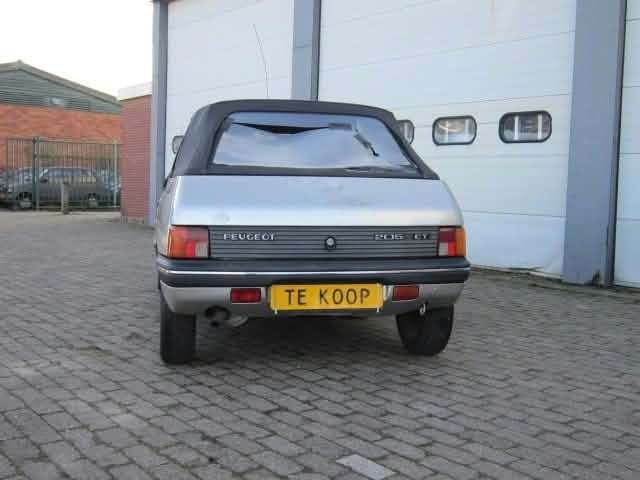 peugeot 205 cabriolet 1.4, foto 2