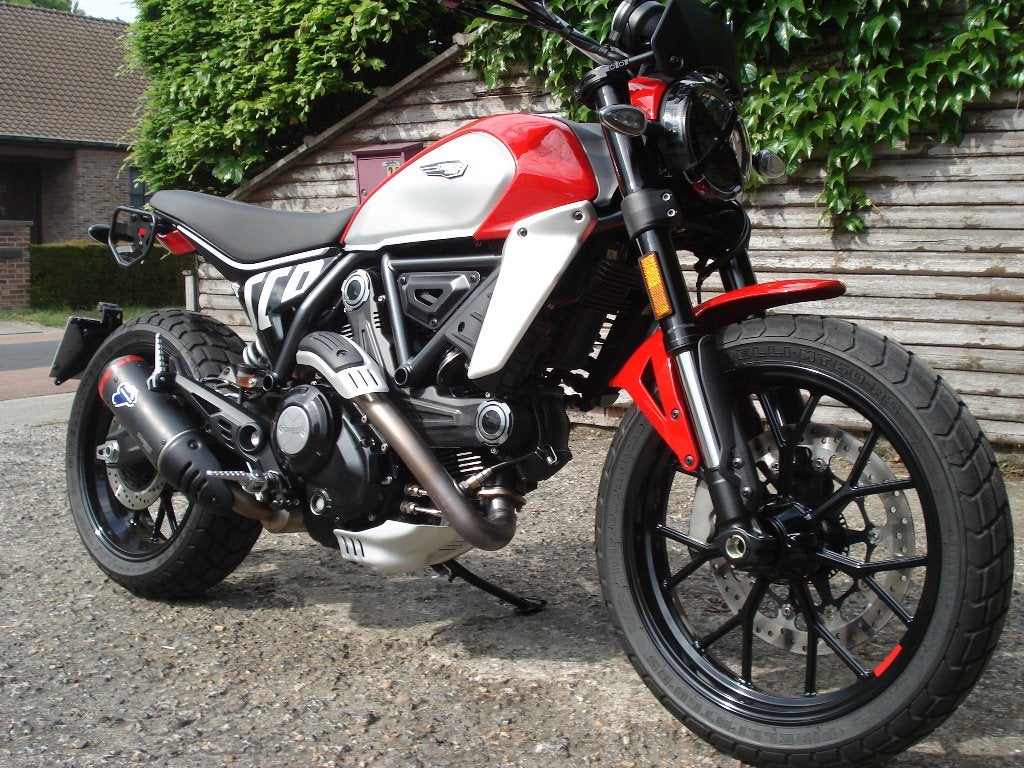 ducati scrambler icon 800 next gen. nieuw, 2 cilinders, Nieuw, Motorrijbewijs A, Sportuitlaat