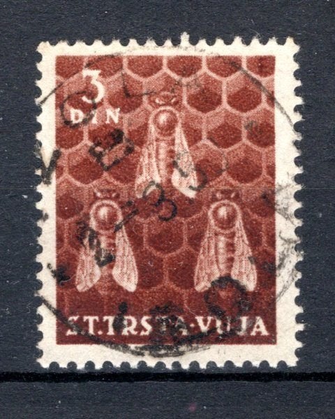 TRIESTE Zone B Yt. 28 gestempeld 1950, Verzenden, Gestempeld