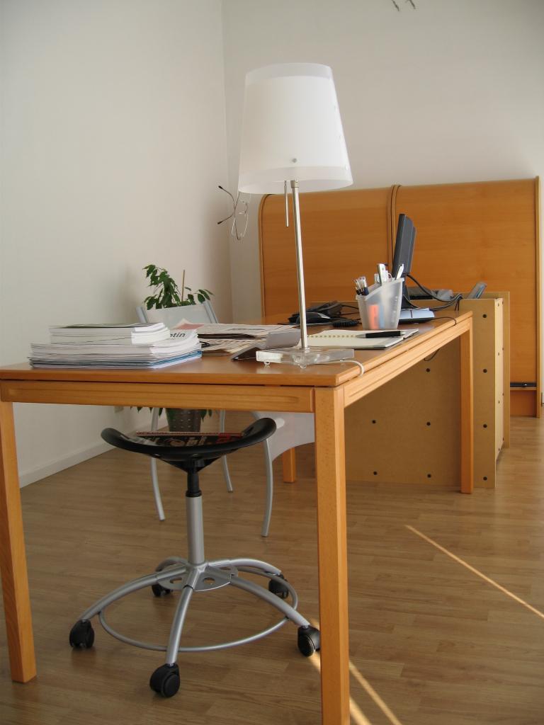 Bureau (1table + 2 armoires), Maison & Meubles, Bureaux, Classique, Enlèvement, Utilisé, IKEA