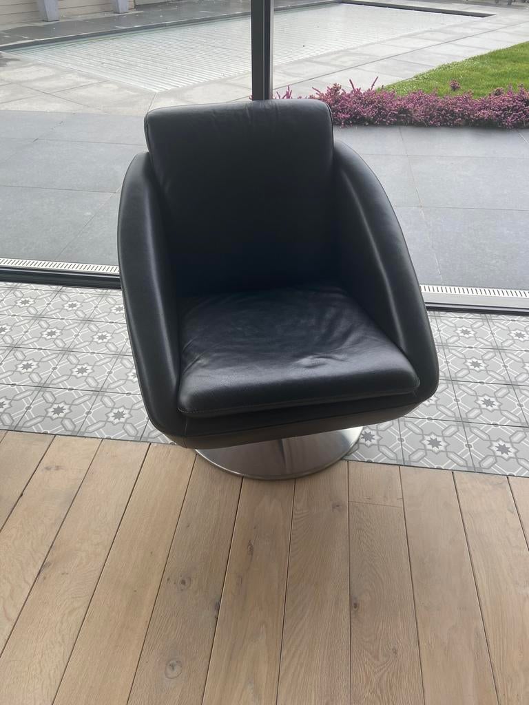 Zetel, Huis en Inrichting, Fauteuils, Ophalen, Kunststof, 75 tot 100 cm, Zo goed als nieuw