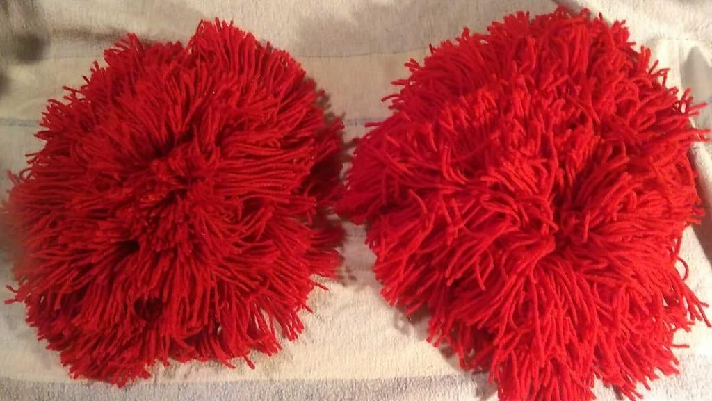 pruiken rood, Ophalen of Verzenden