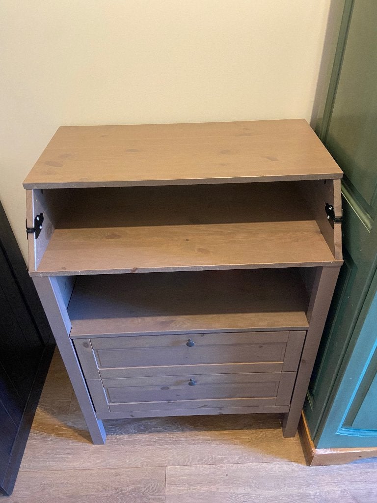 Verzorgingstafel / commode, Ophalen, Gebruikt, 75 tot 100 cm, 90 tot 105 cm