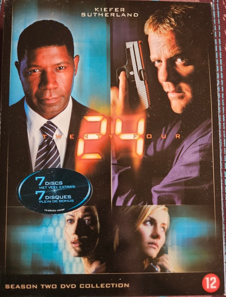 24 season two DVD collection, Comprend un DVD, Enlèvement ou Envoi, Néerlandais, Saison 2