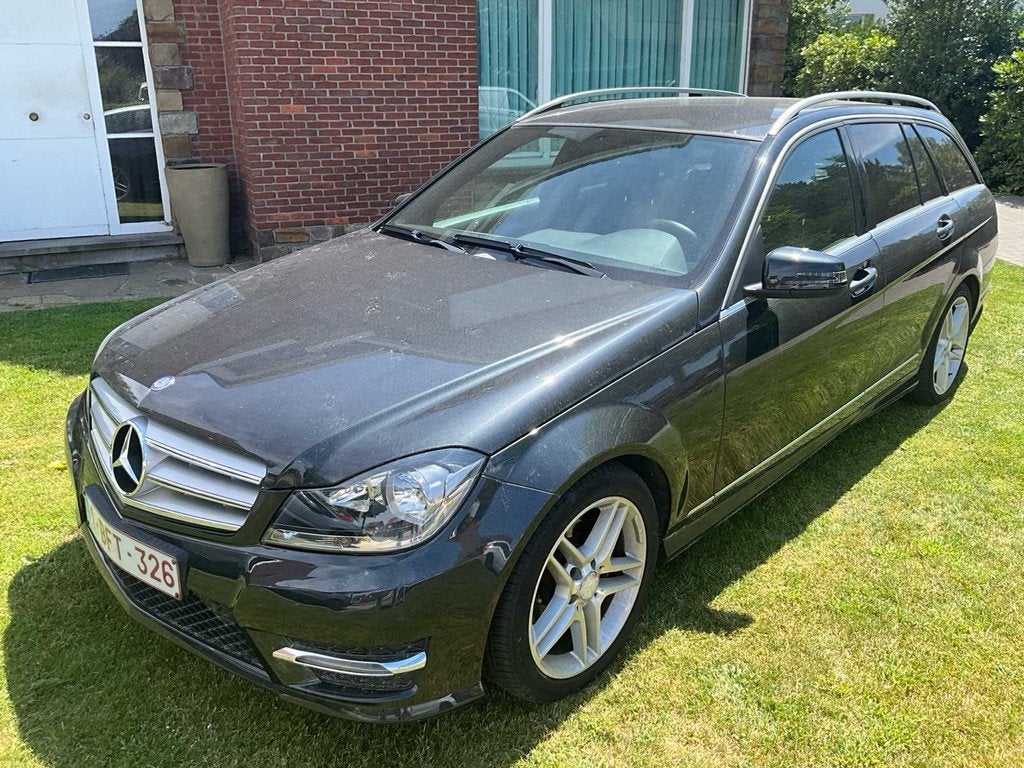 2012 Mercedes C200 CDi - mooie staat - airco, navigatie,..., Euro 5, Gebruikt, Bedrijf, Overige carrosserie