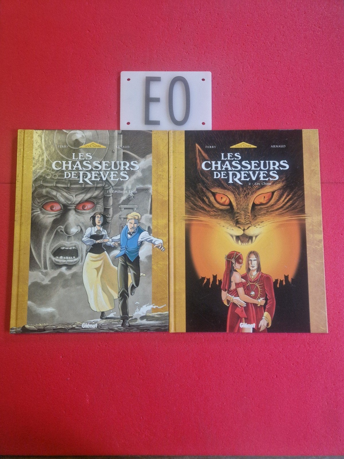 bd les chasseurs de rêves 1 et 2,EO (intégrale de la série), Enlèvement ou Envoi