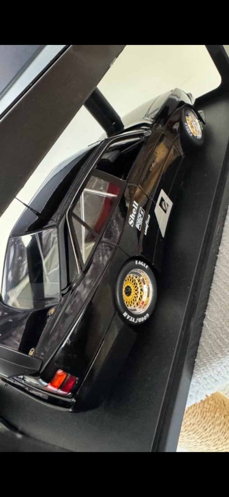 Model auto audi trans-am test auto 1/18 zeldzaam, Ophalen, Zo goed als nieuw, Auto