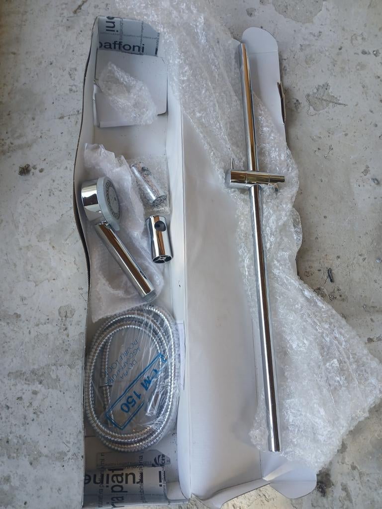 Paffoni Majorca handdouche chroom, Doe-het-zelf en Bouw, Ophalen, Nieuw, Chroom, Douche