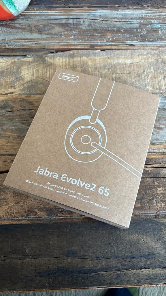 Jabra Evolve2 65, TV, Hi-fi & Vidéo, Casques audio, Neuf, Supra-aural, Autres marques, Sans fil, Bluetooth, Enlèvement ou Envoi