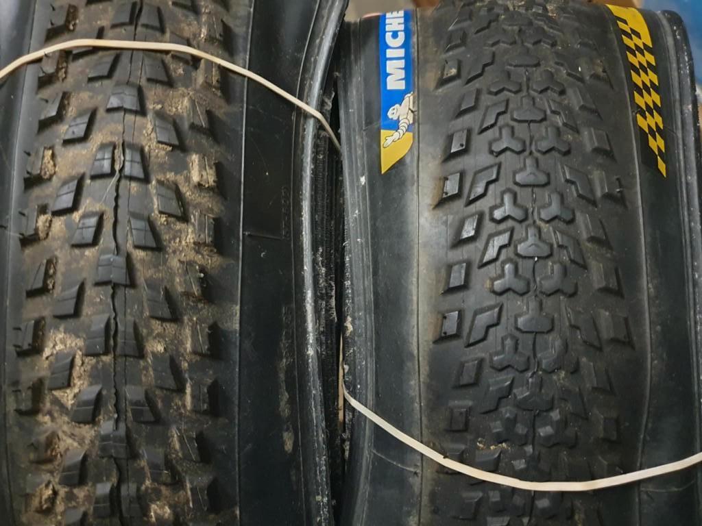 Michelin banden set Force/Jet 29"x2.25, Vélos & Vélomoteurs, Enlèvement ou Envoi, Comme neuf, Pneu