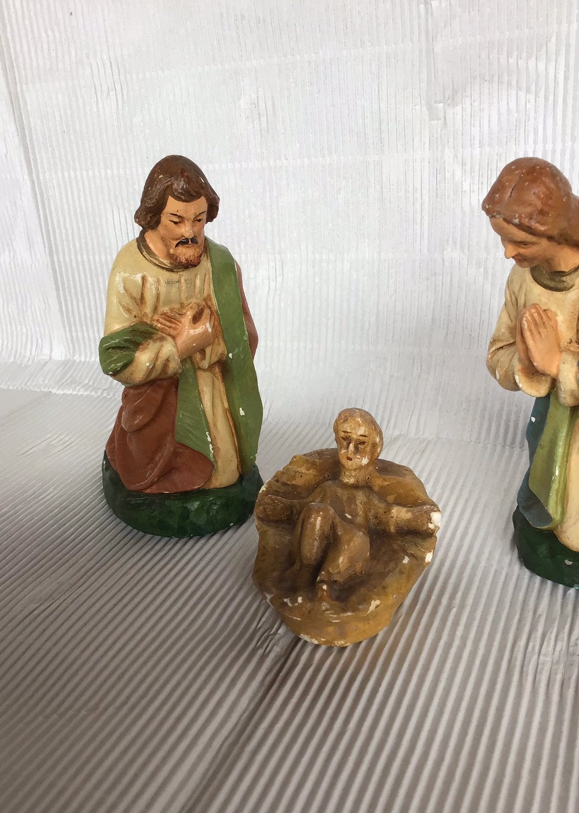Jozef Maria en kind Jezus beelden uit de kerststal, Ophalen of Verzenden