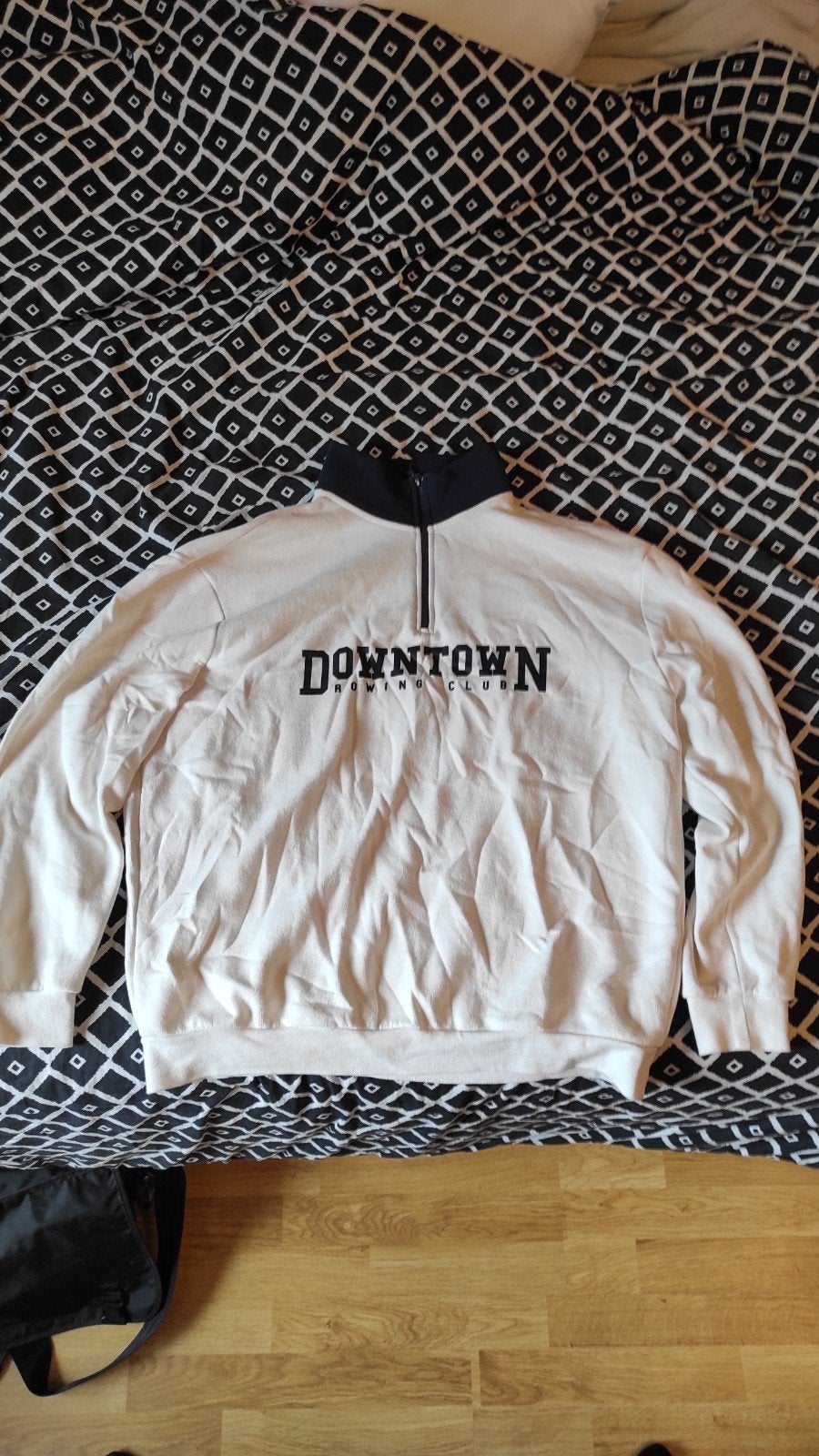 Pull blanc, Enlèvement, Porté, Taille 52/54 (L), Blanc