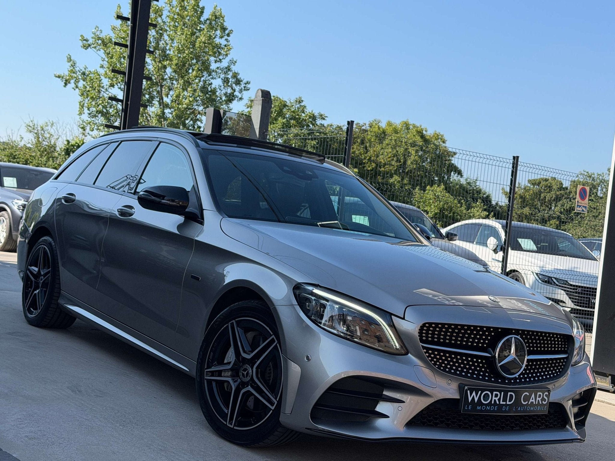 Mercedes-Benz C-Klasse 300 C 300 de PHEV PACK AMG - TOIT PAN, Cuir, Argent ou Gris, Achat, Entreprise