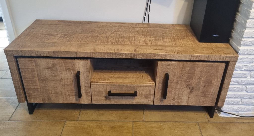 Tv kast, Huis en Inrichting, Kasten |Televisiemeubels, Ophalen, 100 tot 150 cm, Zo goed als nieuw, Minder dan 100 cm