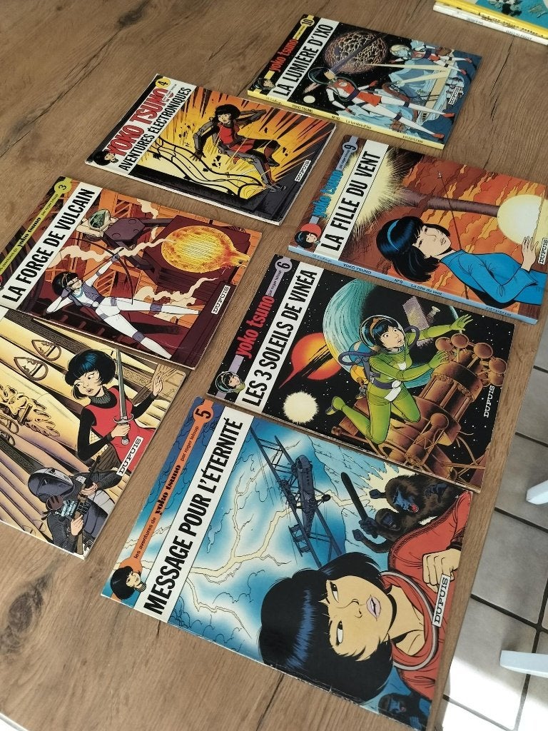 7x yoko tsuno 2 3 4 5 6 9 10 EO en francais, Boeken, Ophalen of Verzenden