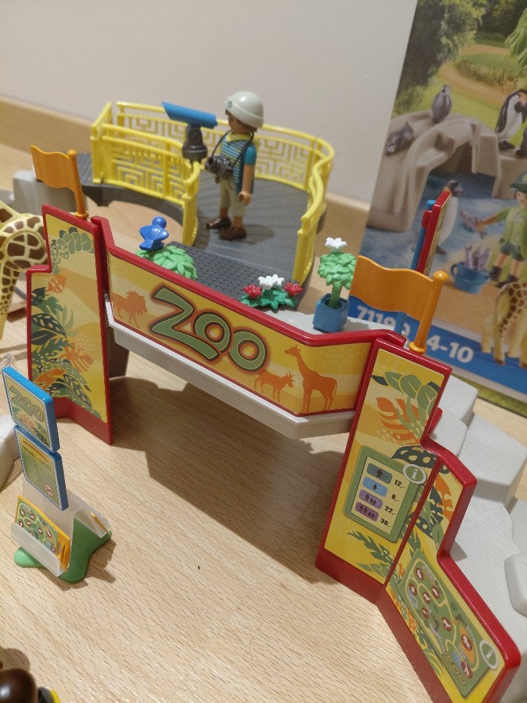 Playmobil 71190 - Zoo - Parc animalier, Autres types, Family fun, Comme neuf, Kit complet