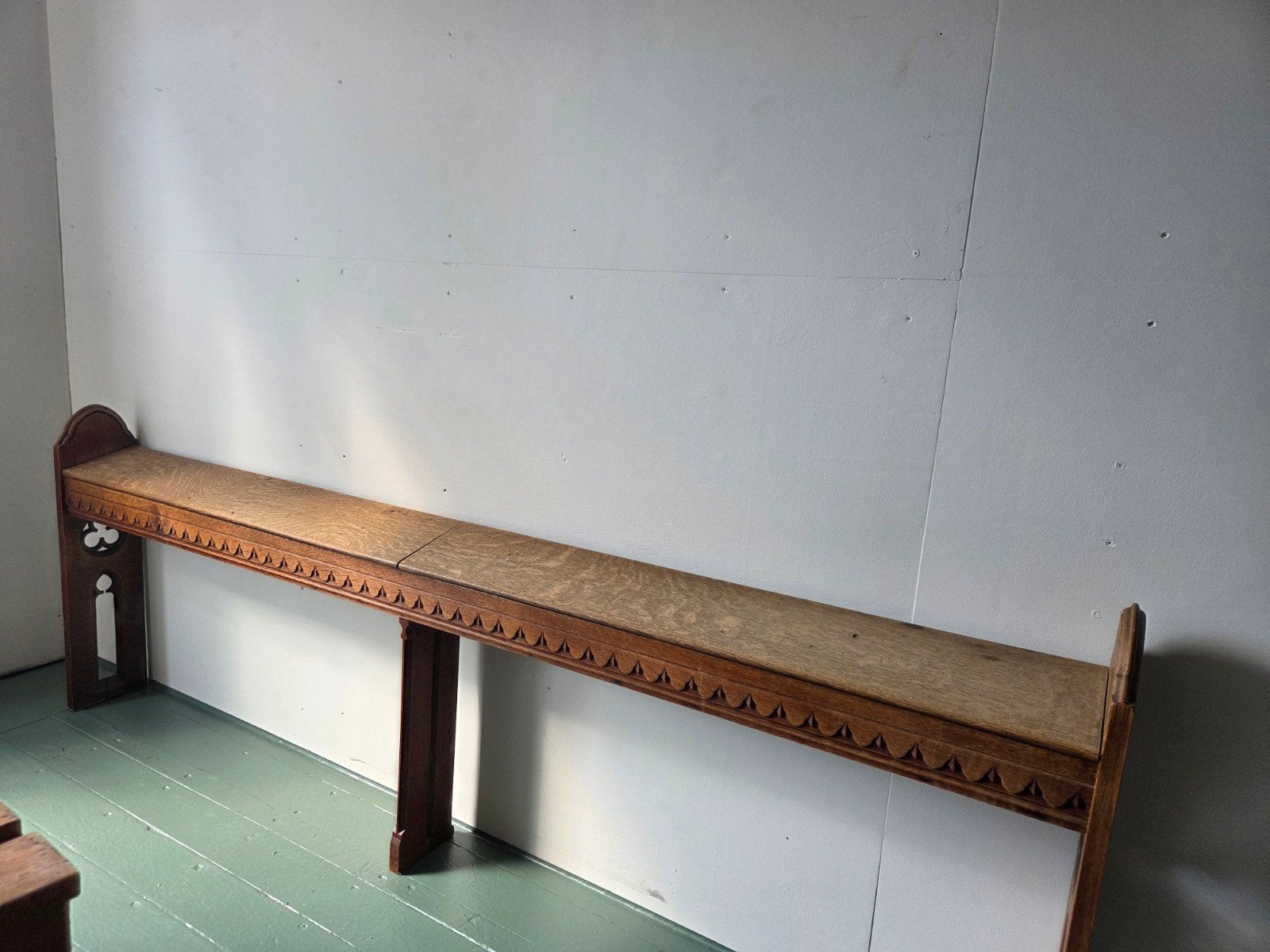 banc d'église ancien 2m40, Antiquités & Art, Enlèvement